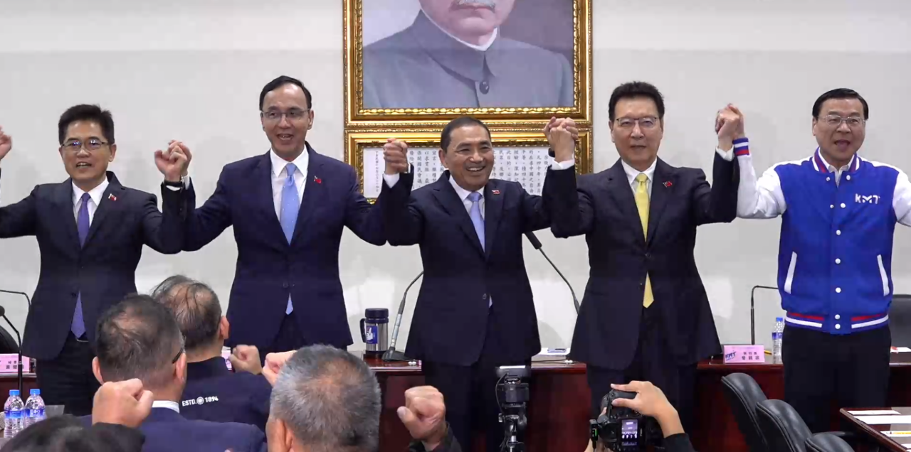 侯趙配 國民黨通過侯友宜副手趙少康