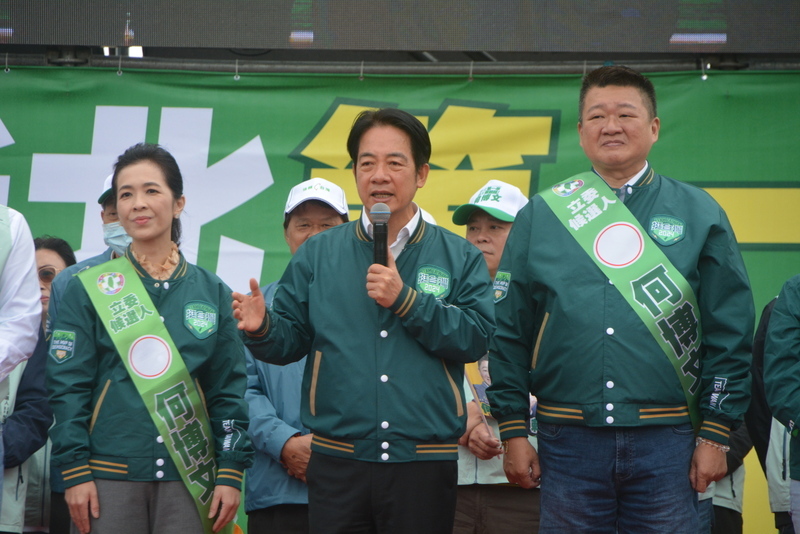 2024總統大選三腳督 賴清德再喊「賴蕭配」是最好的