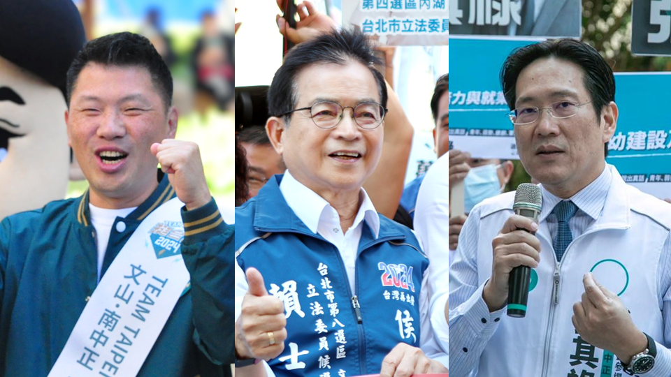 北市立委8席綠估計搶5席  藍自評可拿6席
