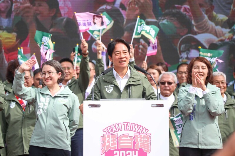 台灣選前中國升高施壓 日經：賴清德堅定捍衛主權