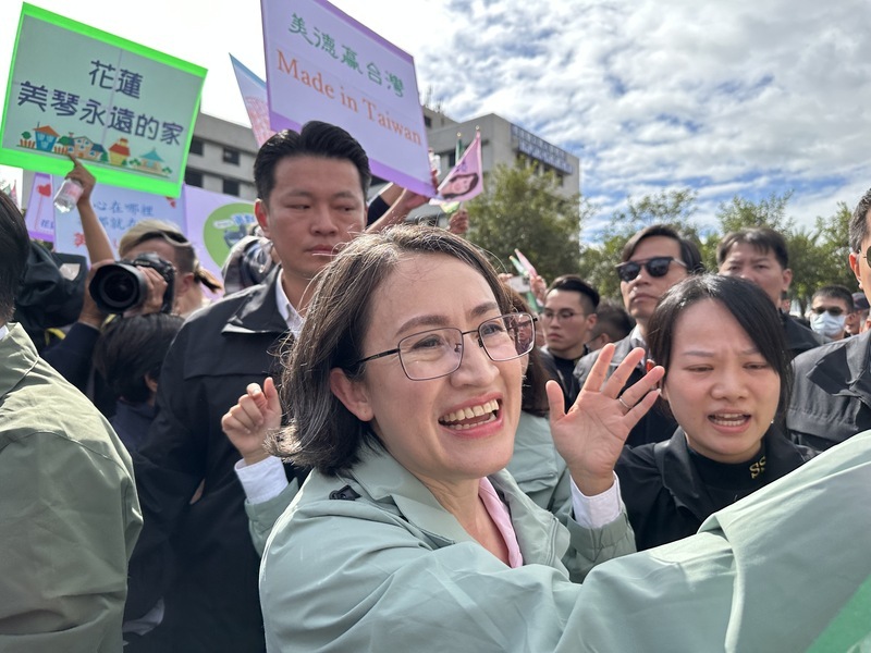 經過3年半 蕭美琴哽咽：花蓮，我又回來了