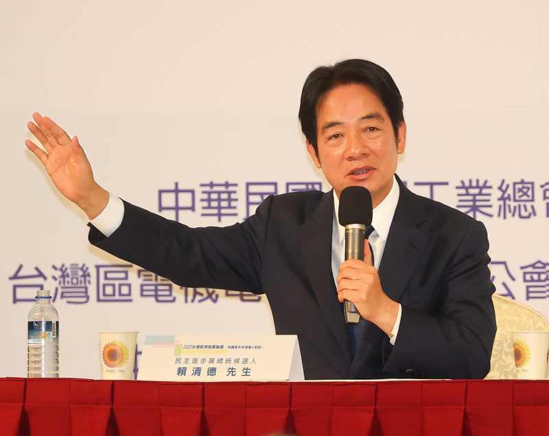 賴清德：當總統經濟成長率要高於3.5%