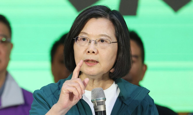 台海和平攸關世界   蔡總統：未來盼8艘潛艦守護台灣