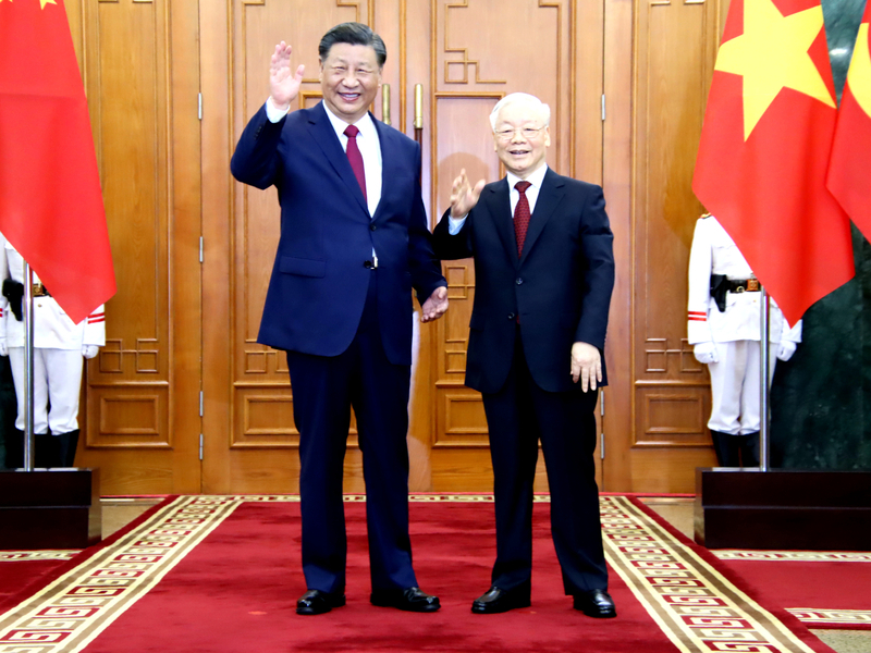 中越同意加強關係 「命運共同體」或「共同未來」各自解釋