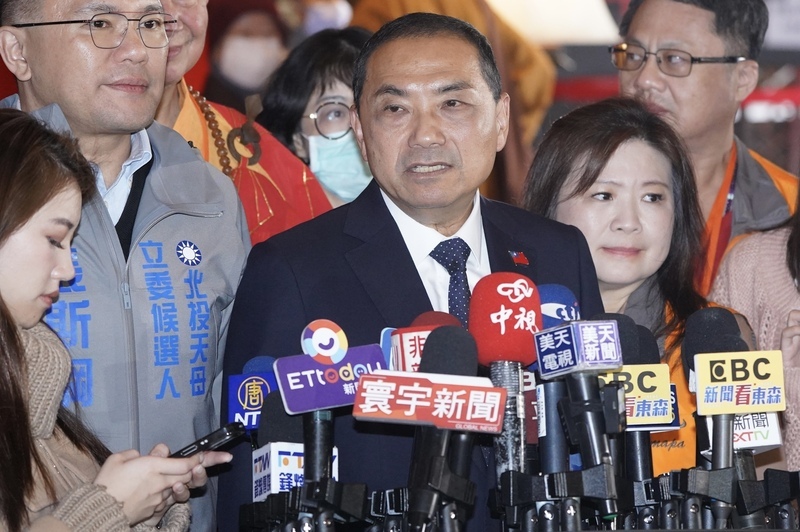 又被爆收財團人頭政治獻金 侯友宜：一切合法可受檢驗