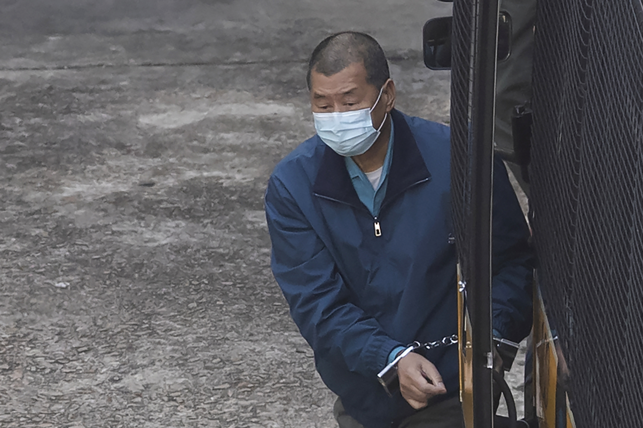 聯合國專家籲釋放黎智英 促港府撤銷所有指控