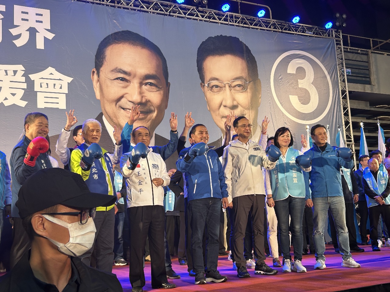 參加體育界萬人造勢 侯友宜：時機到推動體育青年部