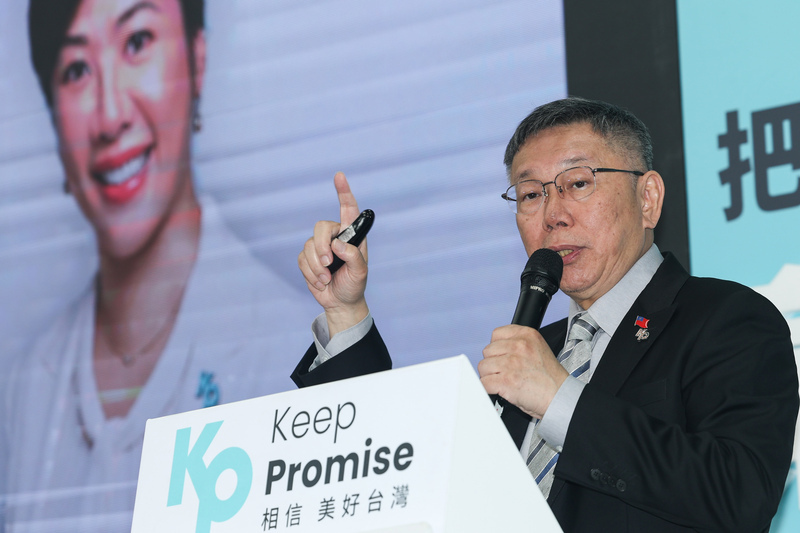 柯文哲讚吳欣盈：外交能贏蕭美琴 英文辯論強過趙少康