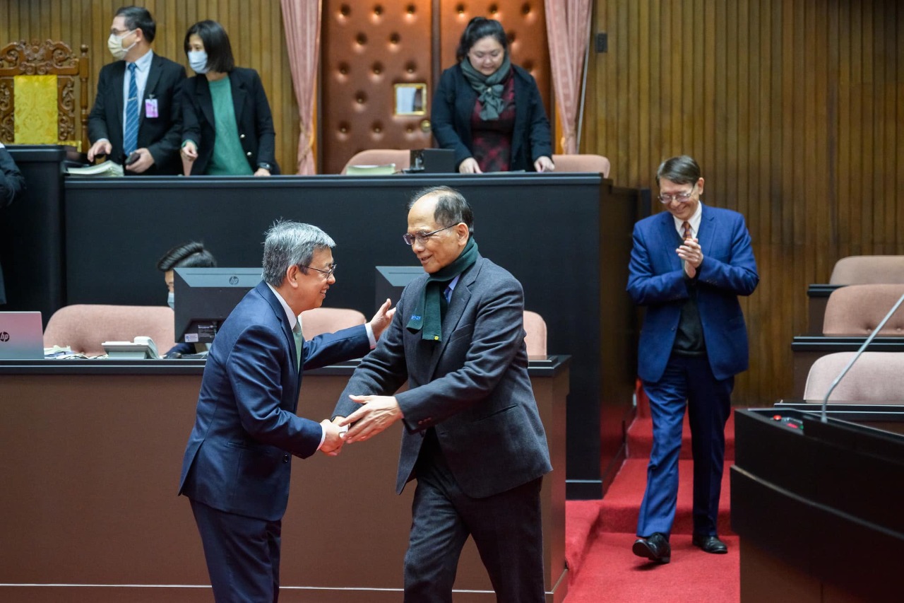 游錫堃細數第10屆立院會期成果 捷克立陶宛議長演說成創舉