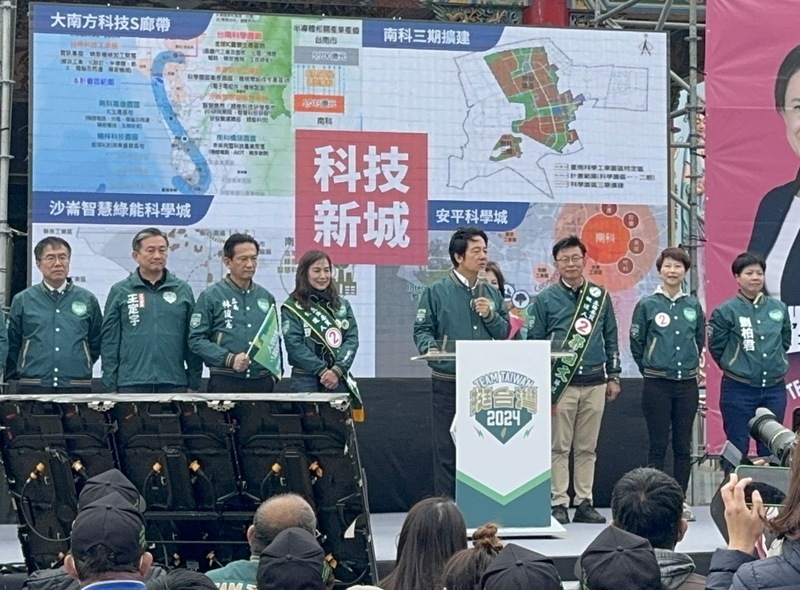 賴清德「起家厝」台南催票 重申高標準打擊黑金