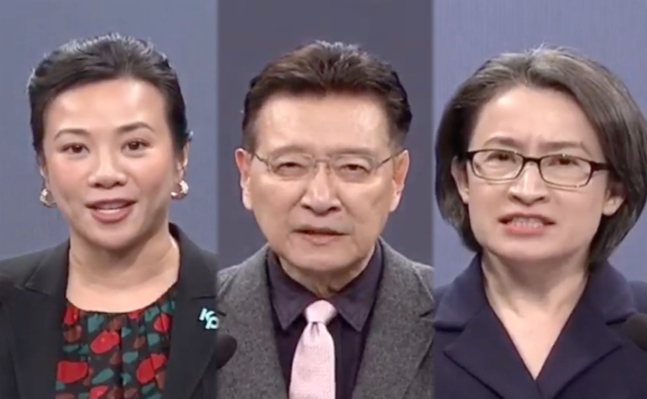 統獨激烈交鋒 趙批綠要消滅中華民國 蕭指藍國安論述變來變去