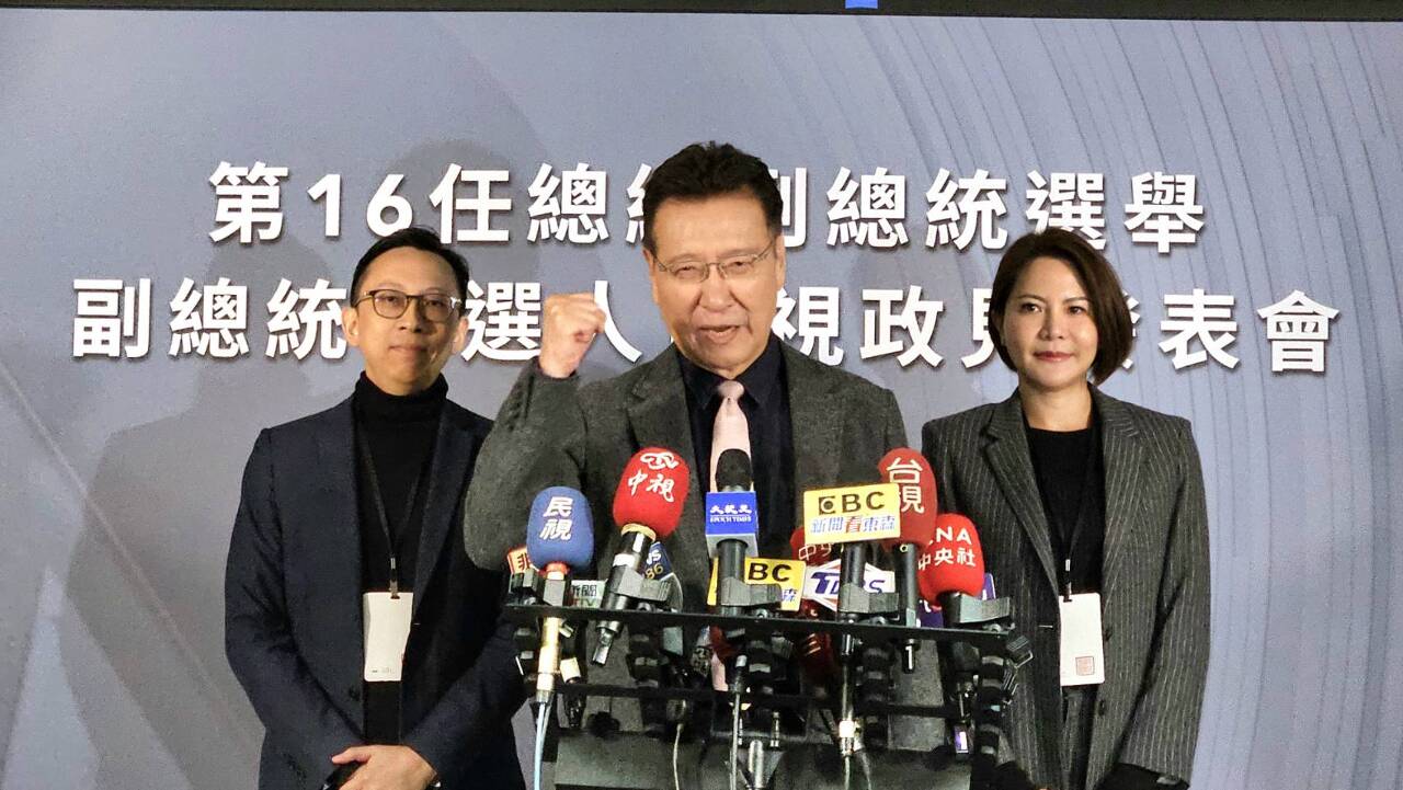 趙少康口誤將賴清德當老闆 政見會後急更正