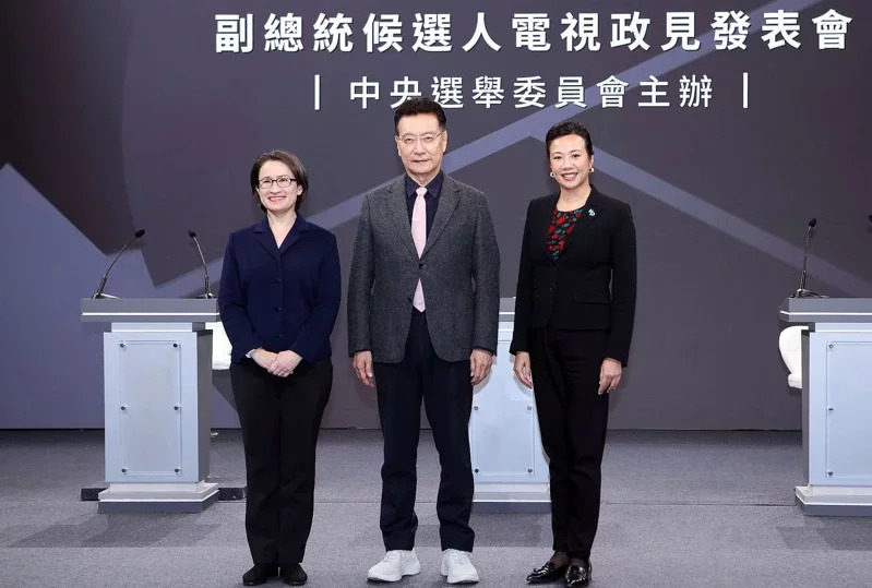 副總統辯論會下午2時登場  交互詰問正面交鋒
