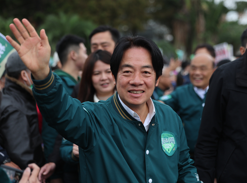 賴清德持續催票 強調當選會守護台灣安全拚經濟
