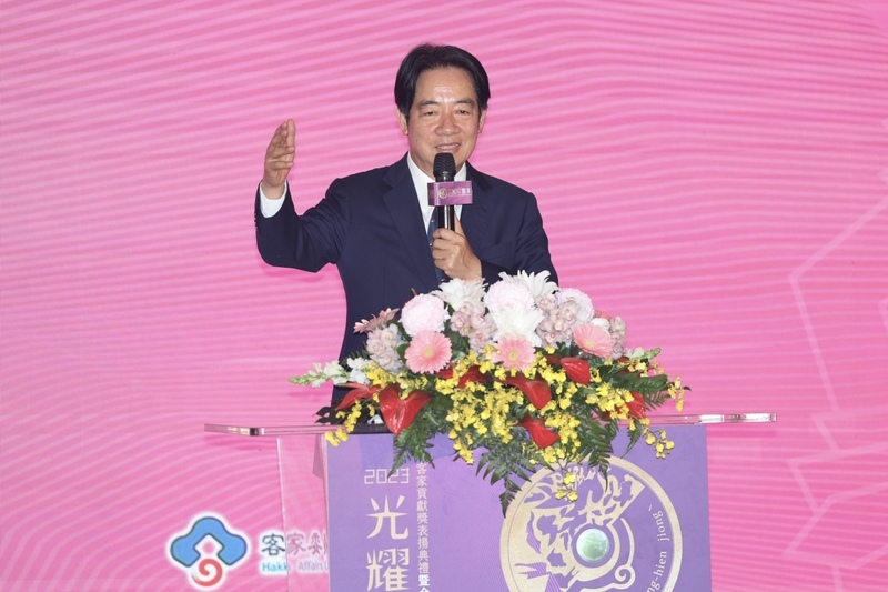 賴清德提客家新六大行動方案 讓客家文化與美食走向世界
