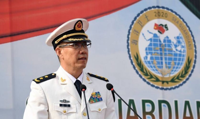 共軍前海軍司令董軍傳接中國防長