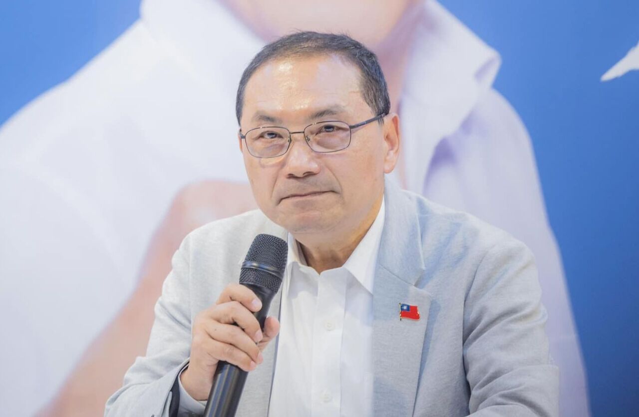 謝典林站台相挺 侯友宜：綠貼親中標籤 絕對禁得起考驗