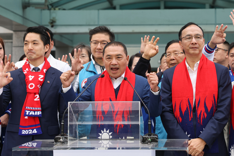 回應習近平「統一是歷史必然」 侯：一生守護台灣民主自由制度