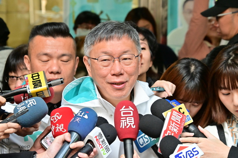 柯文哲黃金週力爭六都票倉選票 決戰中台灣