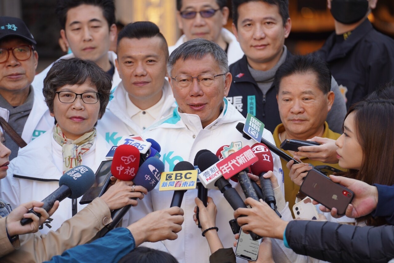 馬治薇涉收中資介選 柯文哲：她小咖 我不曉得發生什麼