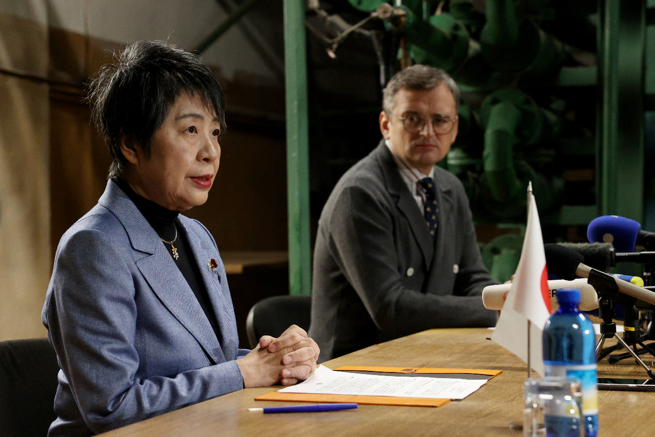 日本外相：東京「決心」力挺烏克蘭