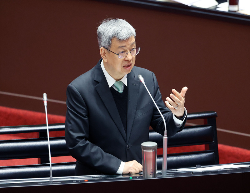 藍委質疑國家警報介選 陳建仁：應問中國為何衛星偏經過台灣上空
