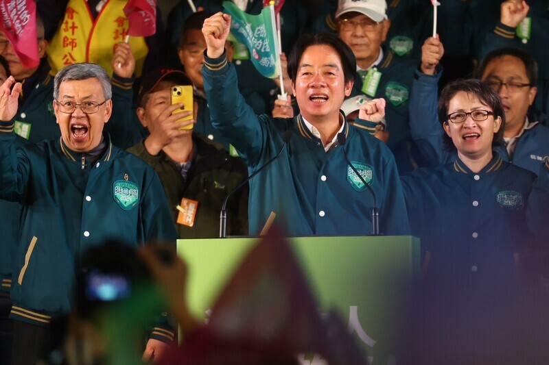 凱道造勢人潮爆滿！賴清德喊不分票不配票 三票民進黨對台灣最好