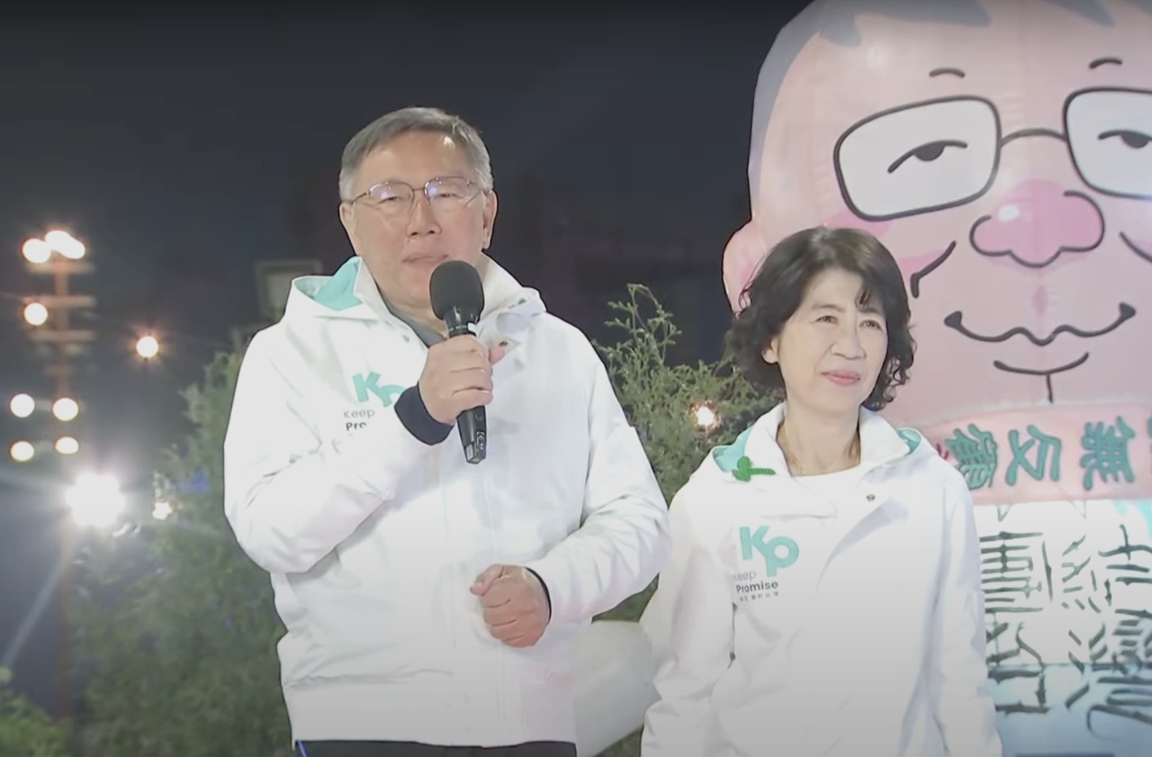 扁貼圖文澄清沒挺誰 柯文哲：看嘸 但扁內心較想幫我