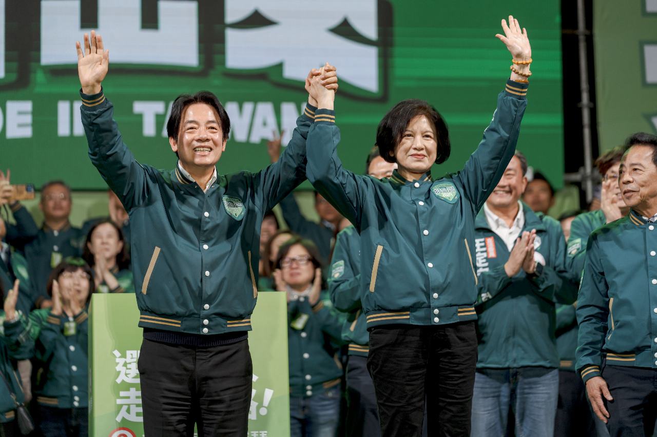 賴清德選前之夜連跑台南、新北 籲支持者投票、拉票、催票