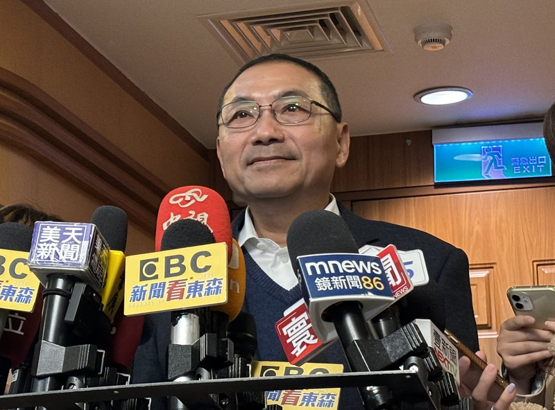 韓江配角逐國會龍頭 侯友宜獻祝福：給予高度期待