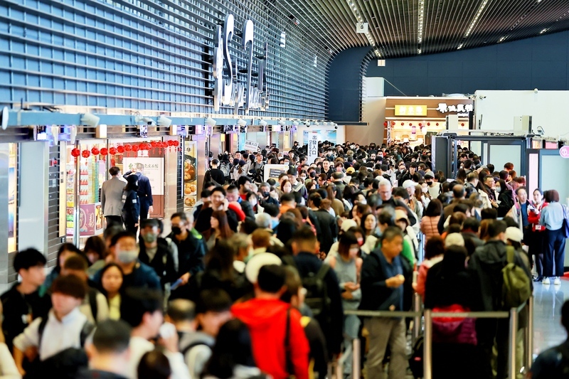 春節桃機疏運上看百萬人次 建議旅客提早3小時報到