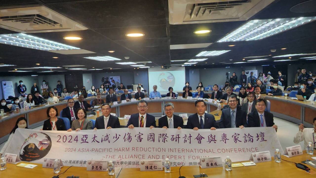 出席亞太減害國際研討會 陳建仁：毒品是國安問題 仍有一段路要走