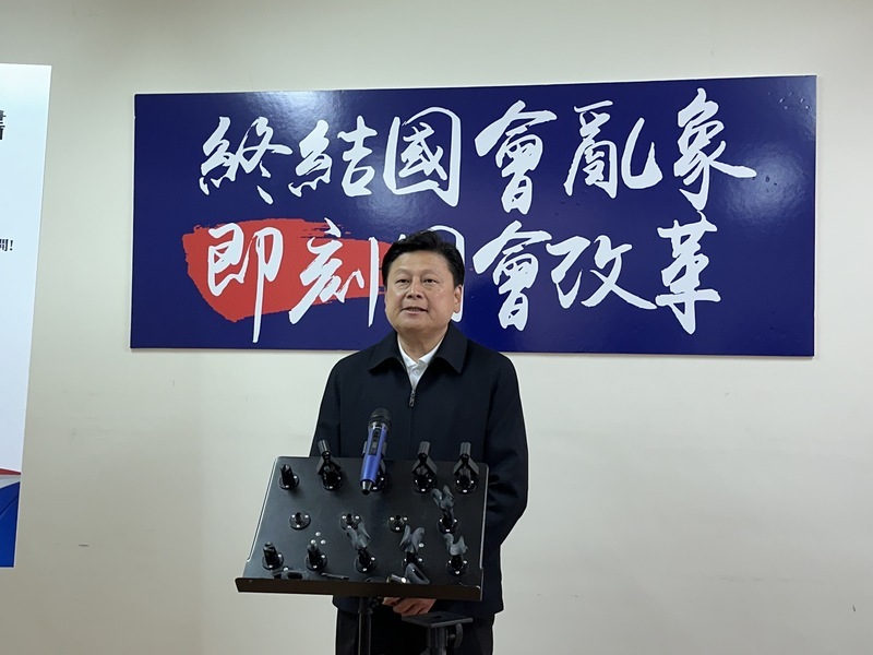 主張設國會特偵組遭疑當立院習近平 傅崐萁：請民進黨勿抹黑抹紅