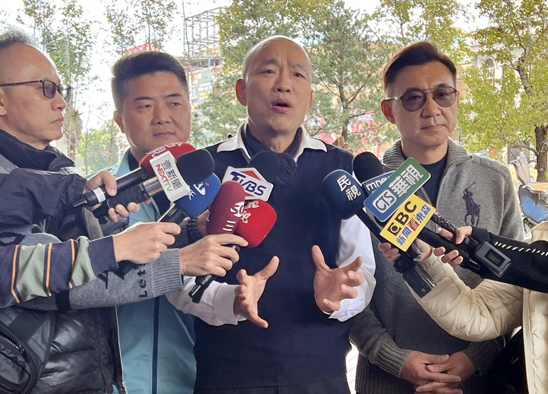 傅崐萁表態爭取立院龍頭 韓國瑜：不評論個別委員行動