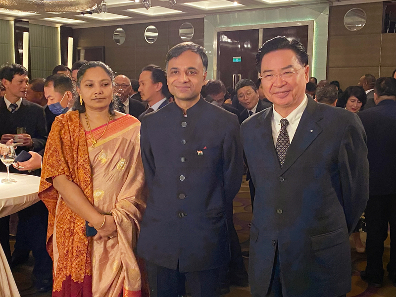 見證台灣選舉成就 印度駐台代表：印台因民主而團結