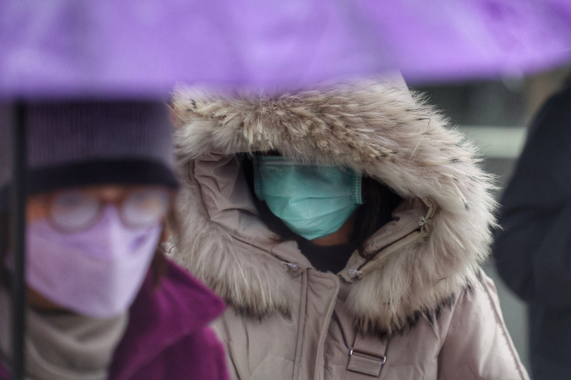 各地寒冷白天回溫有限 水氣明顯減少