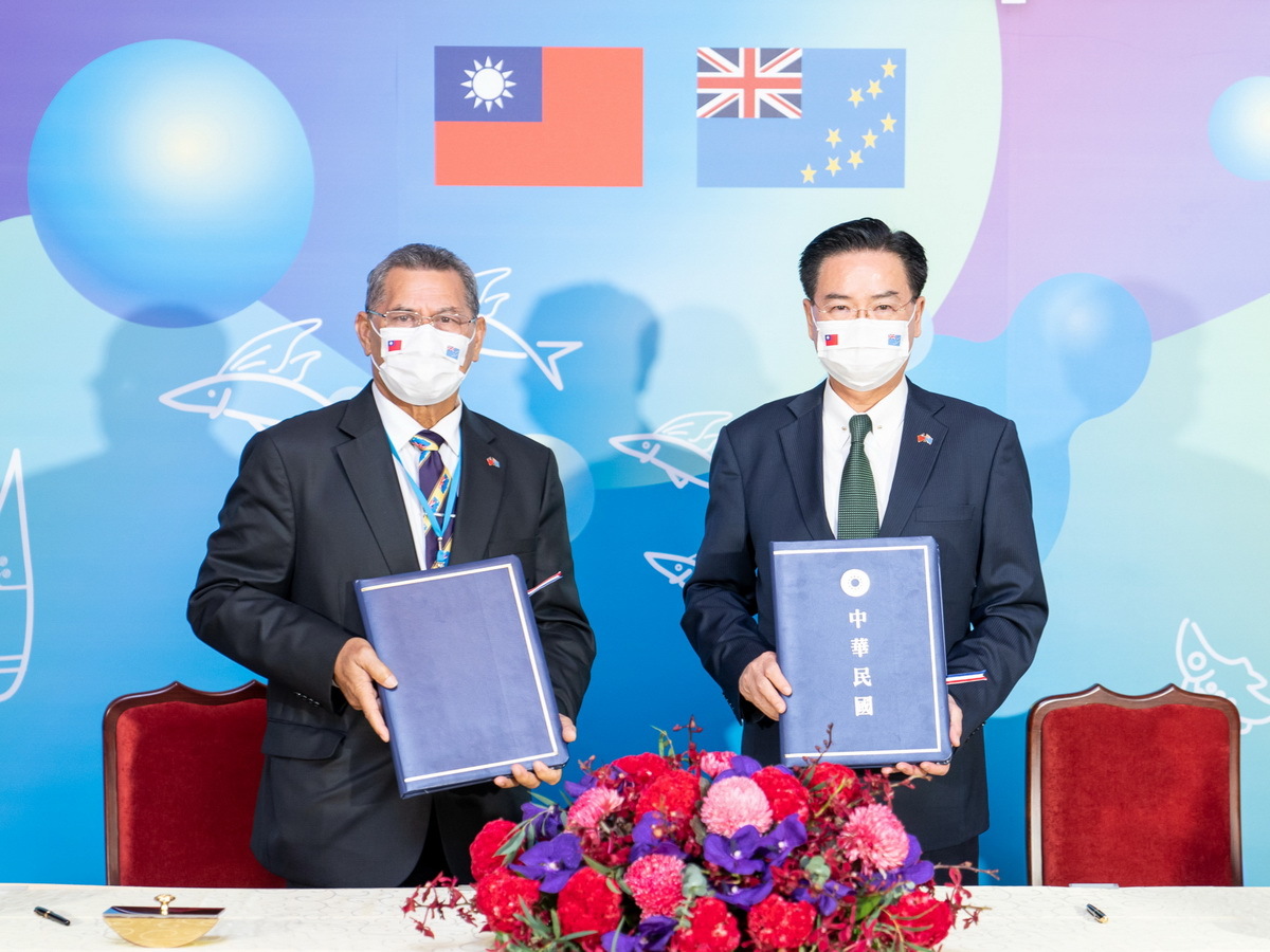 吐瓦魯政府重申挺台 外交部：持續關注吐國選情