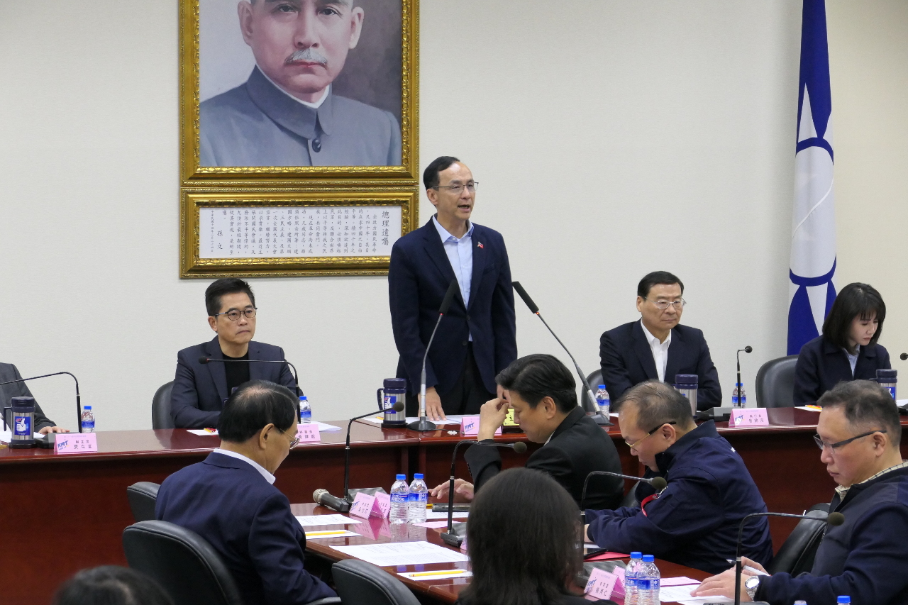 國會龍頭之爭明登場 朱立倫：祭嚴格黨紀絕不容許跑票