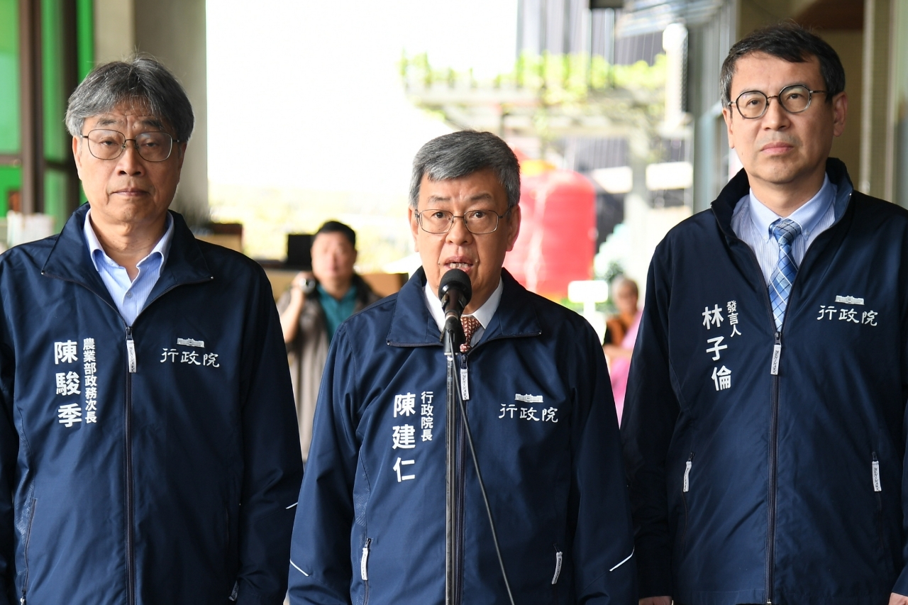 陳揆譴責中國片面取消M503航路飛行偏置 指示研議影響與因應