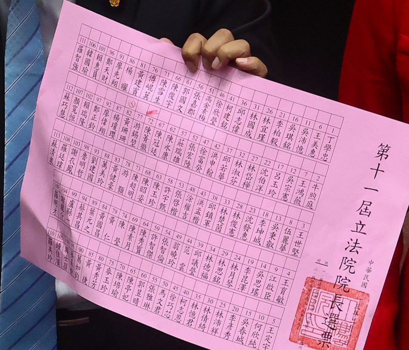 陳昭姿印泥污染被判廢票 民眾黨團表遺憾