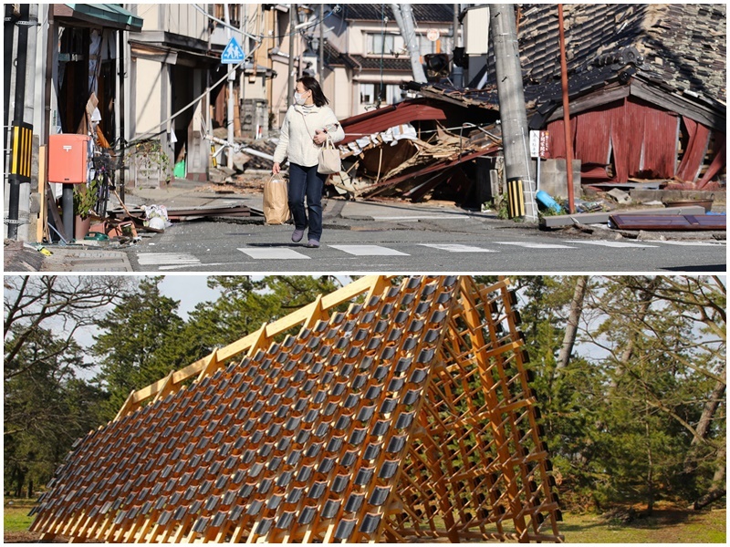 能登震後百廢待舉 台灣藝術品「家靜」毫髮無傷