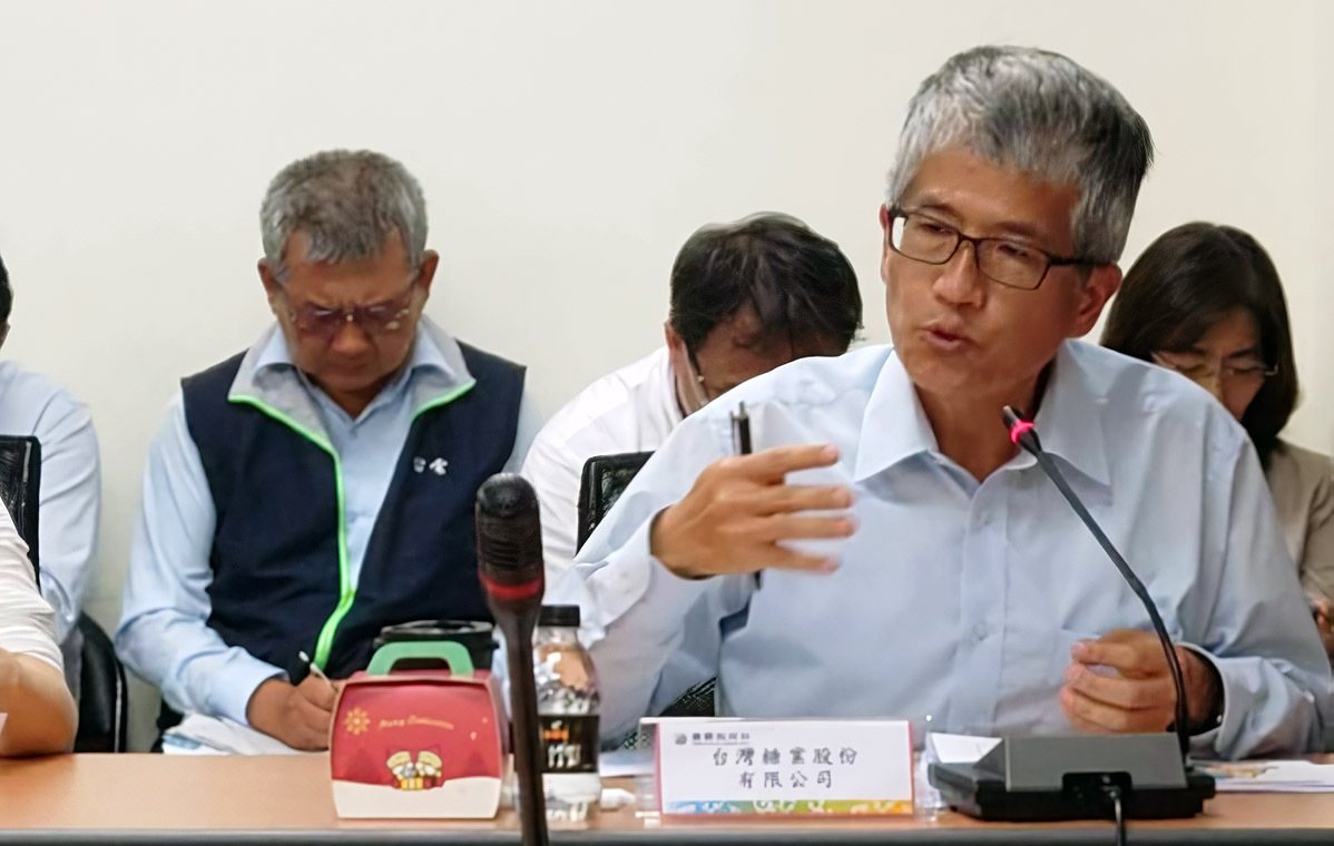 台糖總經理陳立人調職由董事長暫兼 經部送政院核定