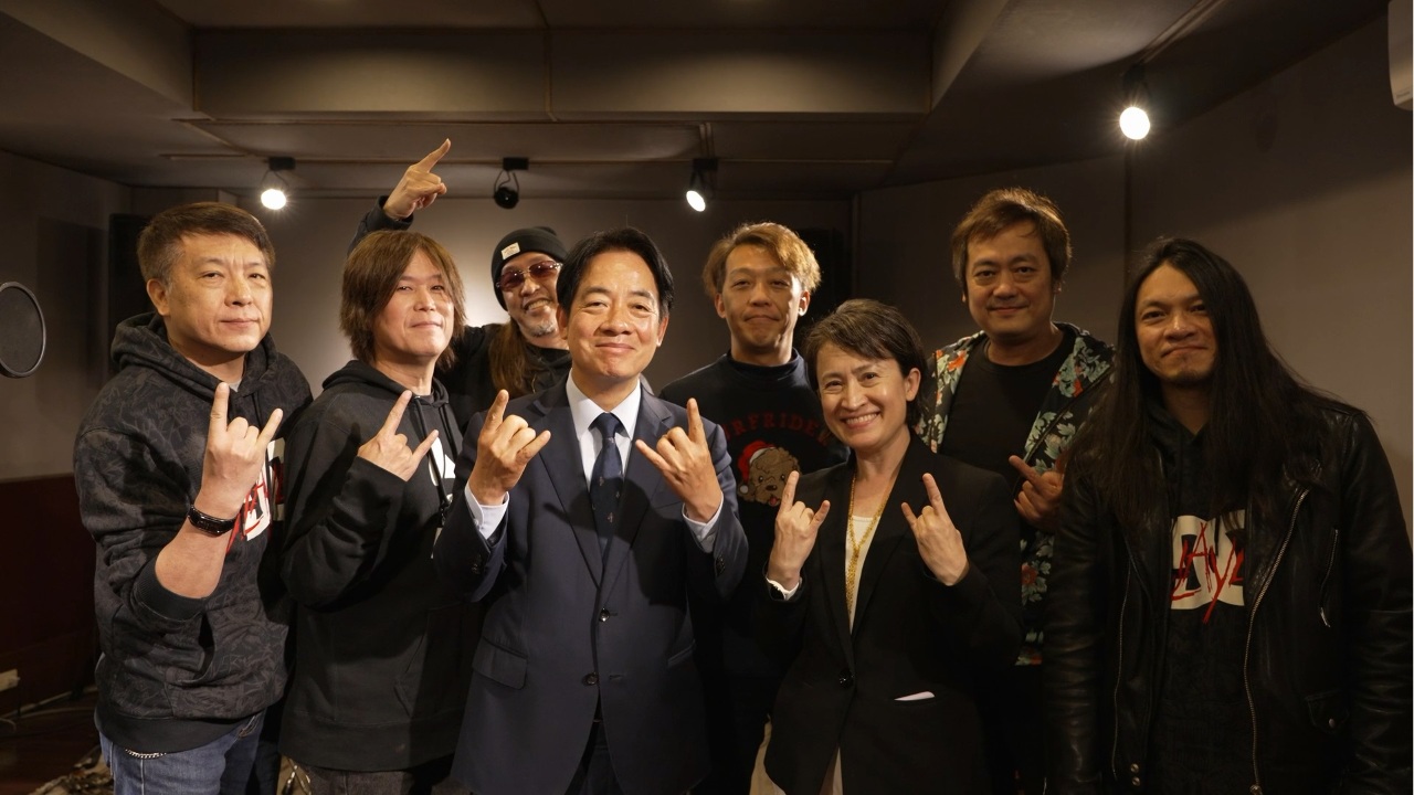 賴清德兌現承諾 與蕭美琴飆歌拍MV(影音)