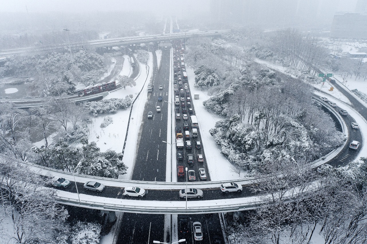 中國春運迎高峰 滬昆高速塞車5小時