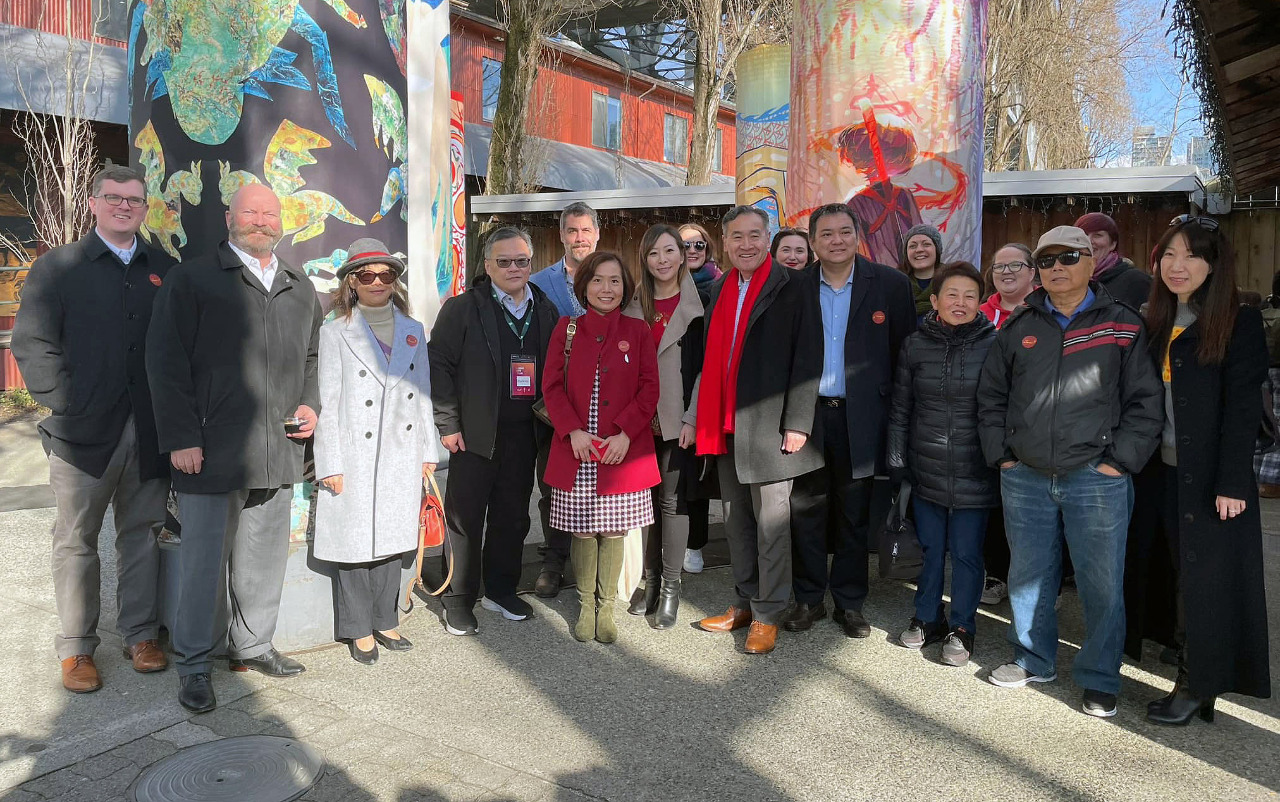 藝術家揮灑創意 加拿大農曆新年活動台味濃