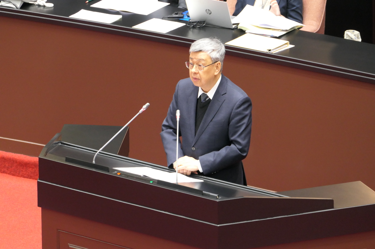 留任閣揆？陳建仁：不會就是不會 戰戰兢兢做到5/19