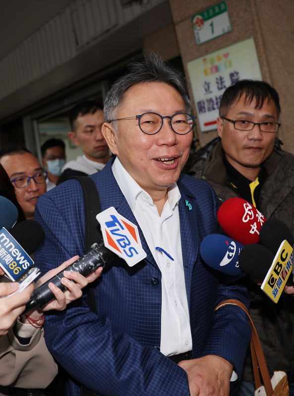 確保優先法案通過 柯文哲：初期一定要跟國民黨合作