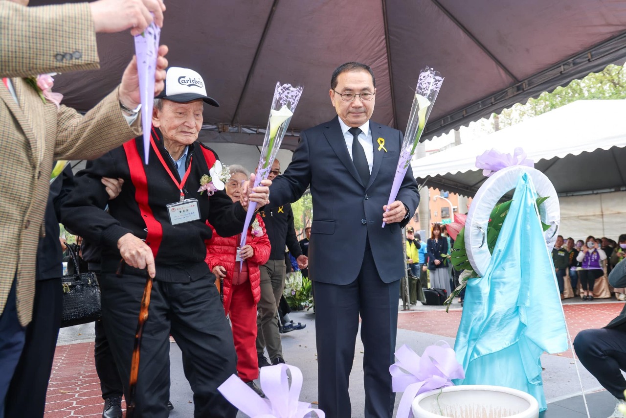 悼念二二八 侯友宜籲：反思歷史和平向前行