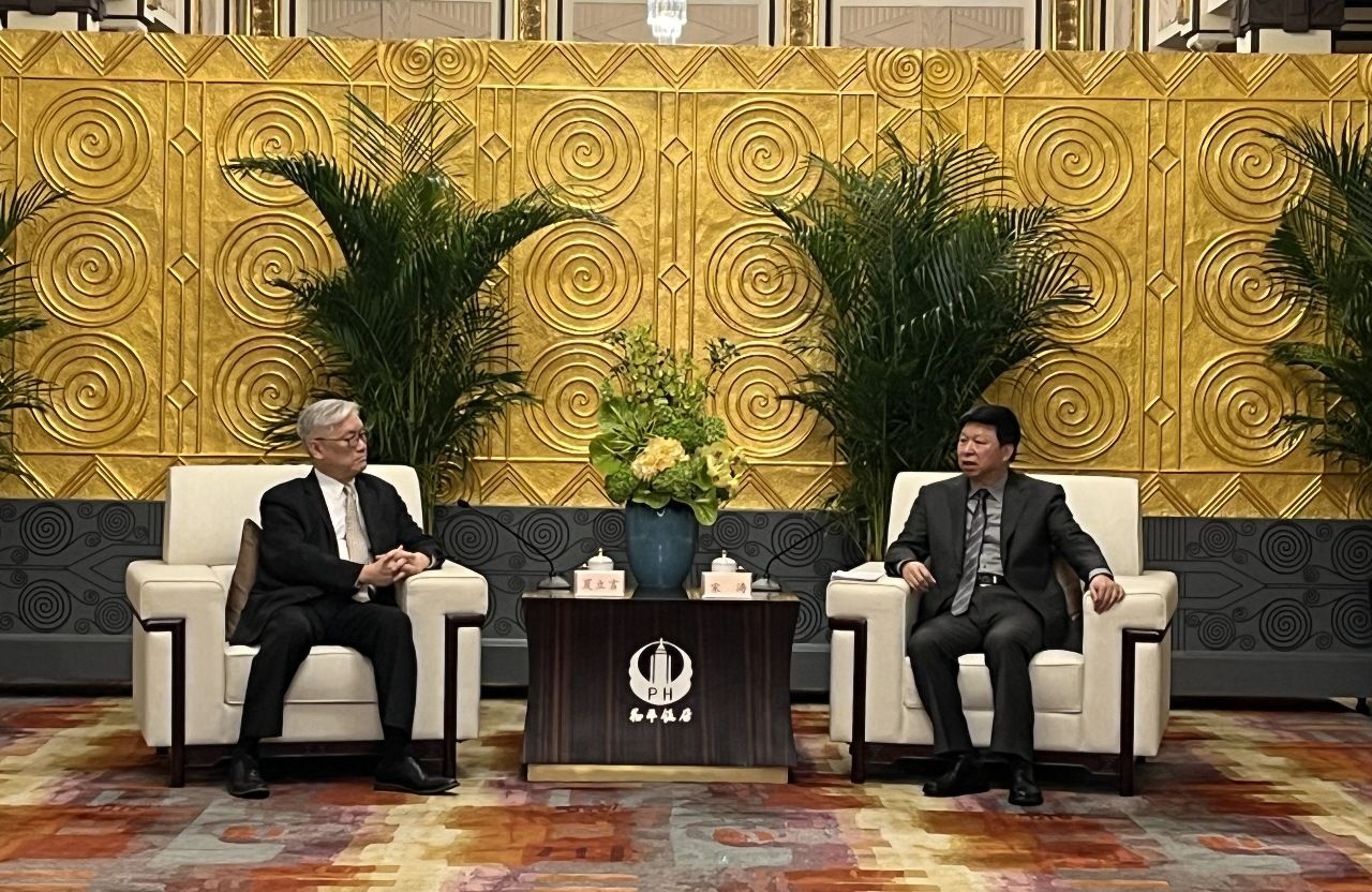 夏立言會晤宋濤 談話觸及中國快艇翻覆案