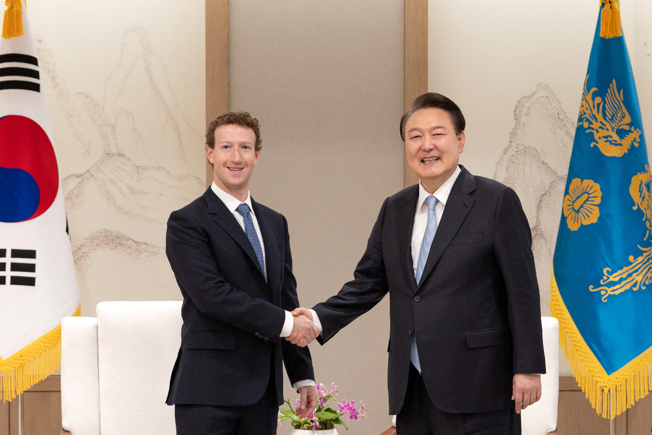 祖克柏會尹錫悅 可能擴大與三星合作